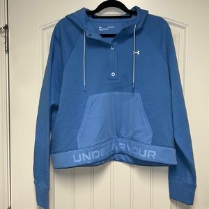 Under Armour Hoodie - Rival Fleece Mesh Hoodie